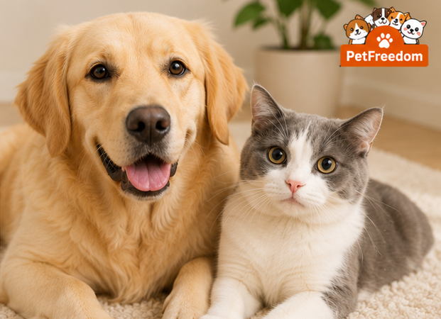 PetFreedom™ Professional Pet Nail Clippers – Dog & Cat | Includes PDF Grooming Guide