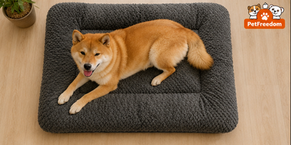 PetFreedom™ Plush Dog Crate Pad & Bed